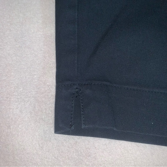 J. Jill Flat Front Bermuda Shorts Navy Blue Size 24 - Picture 2 of 7